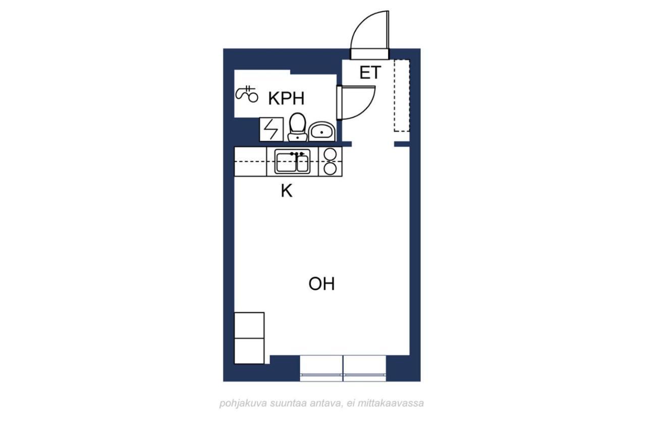 Cozy Apartment In Vallila - Хельсинки Экстерьер фото